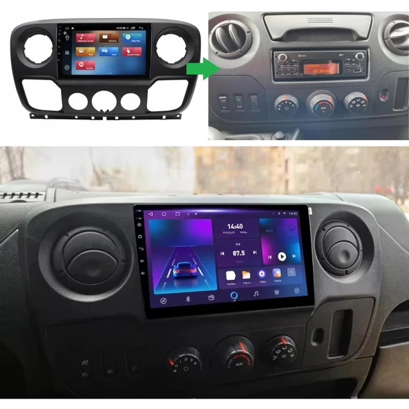 Opel Movano Android Multimedya Sistemi 4-64 Cadence (2010-2019) ürün görseli 1