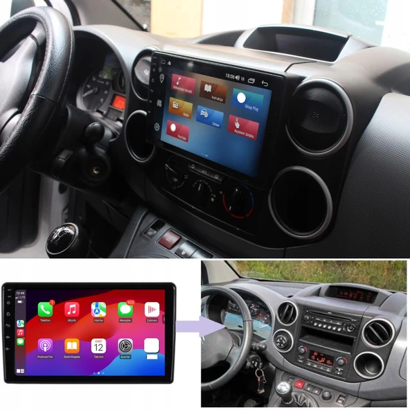 Peugeot Partner Tepee Android Multimedya Sistemi 4-64 Cadence (2015-2019) ürün görseli 1