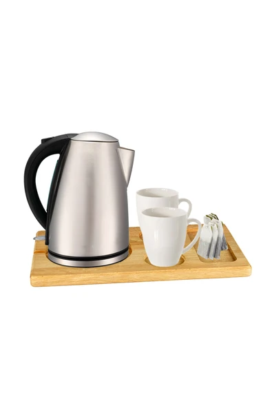 AhsaptanHerSey Hotel Sunumluk Kettle Fincan Çay Altlığı Masif Ahşap ürün görseli 1