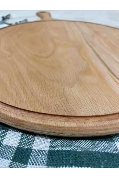 KAdekor Ahşap Pizza Tahtası - Resim 2