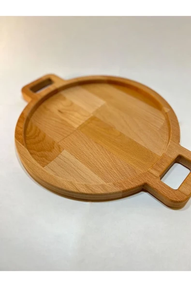 Runo Wood Doğal Ahşap Sunum Tahtası, Sunum Tepsisi, Servis Tahtası Kayın Ağacı ürün görseli 1