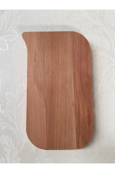Decomarket Doğal Ahşap Kayın Mutfak Servis Sunum Tabağı 12*20 Cm ürün görseli 1