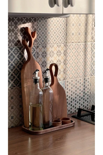 inwood Ahşap 2'li Zeytin dalı Kesme Tahtası Sunum ve Servis ürün görseli 1