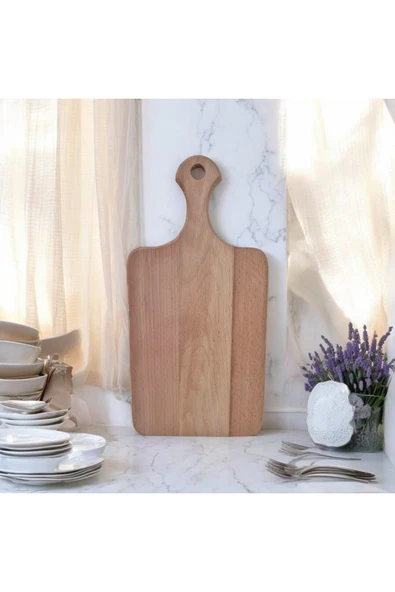 şeker marangoz Kayın Kesme Tahtası 35*17 Cm ürün görseli 1