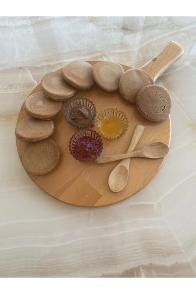 WoodyDesign Sunum / Peynir Tabağı ( Naturel Ahşap ) ürün görseli 1