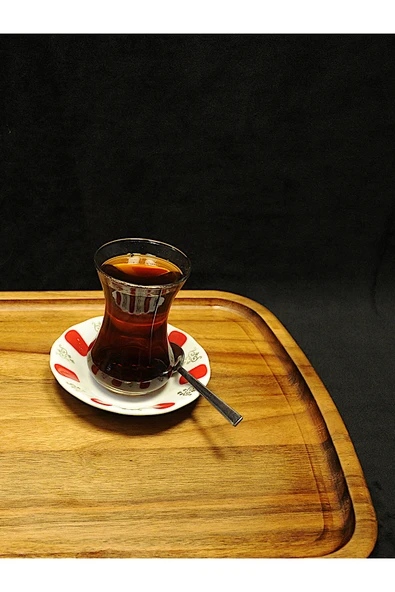 qetum Masif Büyük Boy Ceviz Tepsi ürün görseli 1