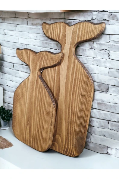 websunday Doğal 2'li Ahşap Kesme Tahtası ürün görseli 1