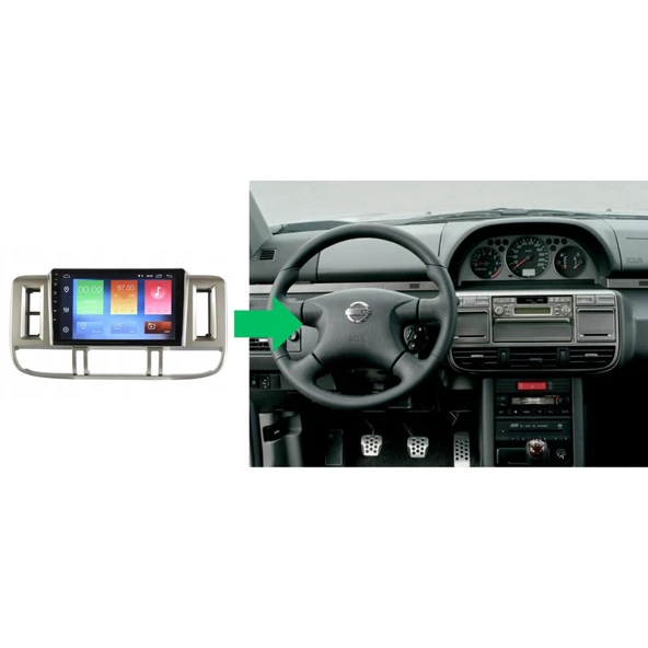 Nissan X-Trail Android Multimedya Sistemi 4-64 Cadence (2002-2004) ürün görseli 1