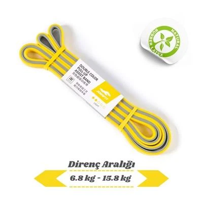 JOINFIT Direnç Lastiği ve Egzersiz Bandı Sarı-Gri X-Light ürün görseli 1