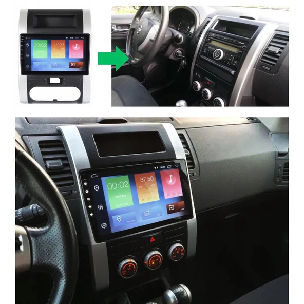 Nissan X-Trail Android Multimedya Sistemi 4-64 Cadence (2008-2013) ürün görseli 1