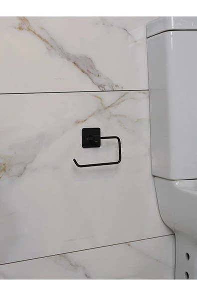 Egem Home Kare Yapışkanlı Açık Tuvalet Kağıtlık Askısı Wc Kağıtlık ürün görseli 1