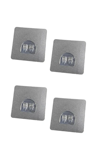 Egem Home 4 Adet Yapışkanlı Askılık Sticker ürün görseli 1