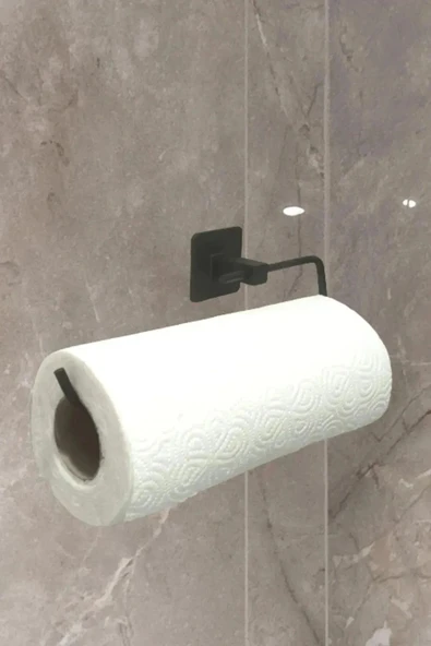 Egem Home Rulo Havluluk Peçetelik Yapışkanlı Pratik Banyo Mutfak Askısı Kağıt Rulo Havluluk ürün görseli 1