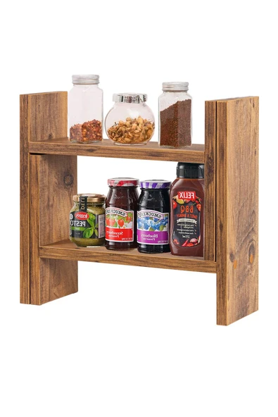RMD SHOP Tezgah Üstü Çok Amaçlı Organizer Ikiz Baharatlık ürün görseli 1