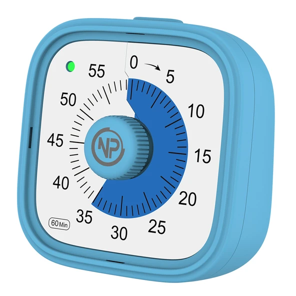 NPO Mutfak,Ders,Yemek için 60dk Analog Alarm Zamanlayıcı,Pomodoro Öğrenci Motivasyon Saati ürün görseli 1