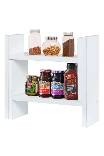 RMD SHOP Tezgah Üstü Çok Amaçlı Organizer Ikiz Baharatlık ürün görseli 1