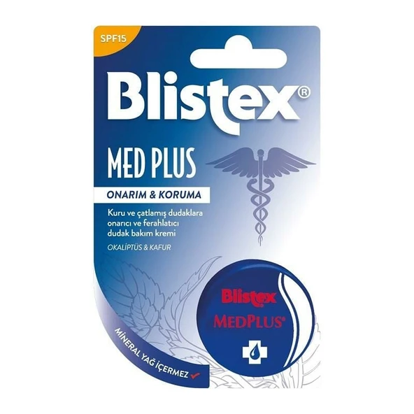 Blistex Medplus Spf15 Yoğun Dudak Bakım Kremi ürün görseli 1