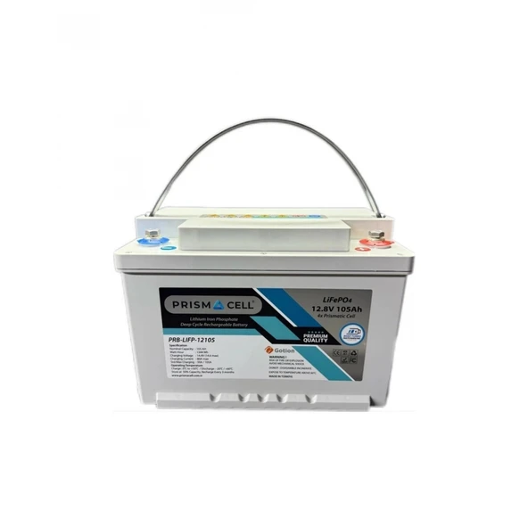 12.8 Volt 105 Amper Lifepo4 akü ürün görseli 1