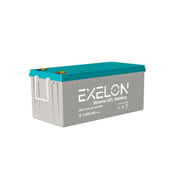 200 AH 12 VOLT JEL AKÜ EXELON ürün görseli 1