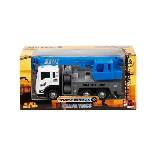 1:55 Maxx Wheels Çek Bırak Vinç - 1 Adet Stokta Olan Gönderilir ürün görseli 1