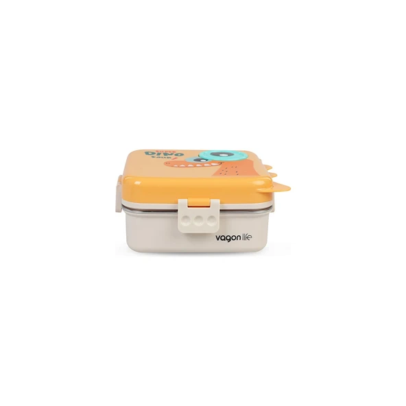 Vagonlife Lunch Box 1120 ml (Sızdırmaz,karışmaz Üç Bölmeli) Sos Kaseli Yeni Nesil Sefer TASI-FFLBOX10082 ürün görseli 1
