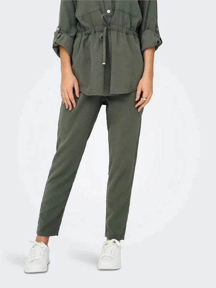 Only 15349132 Kadin Pantolon - Haki - Resim 2