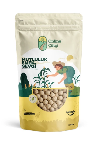 Online Çiftçi Beyaz Leblebi 100Gr ürün görseli 1