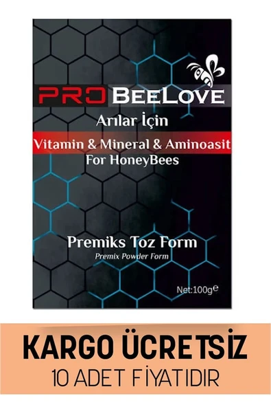 BEELOVE Pro Vitamin-mineral-aminoasit 1 Kutu = 10 Adet ürün görseli 1