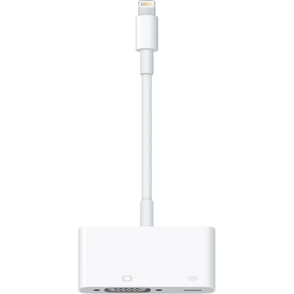 Apple Lightning to VGA Adaptörü MD825ZM/A KUTUSUZ Teşhir Ürünü A1439 ürün görseli 1
