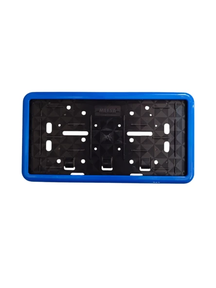 Çerçeveli Dikdörtgen Plakalık Plaka Altlığı Mavi 26X17cm 1 Adet ürün görseli 1