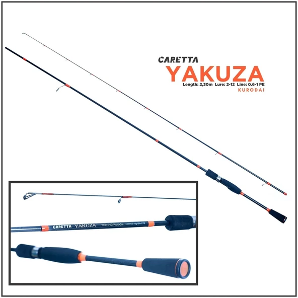 CARETTA YAKUZA KURODAİ 2-12G 2.30M 0.6-1 PE ürün görseli 1