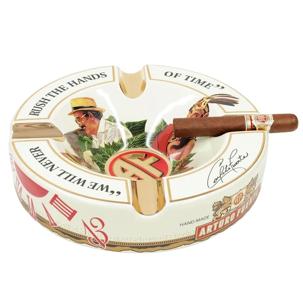 Arturo Fuente Hands Of Time Dörtlü Seramik Küllük - Krem ürün görseli 1