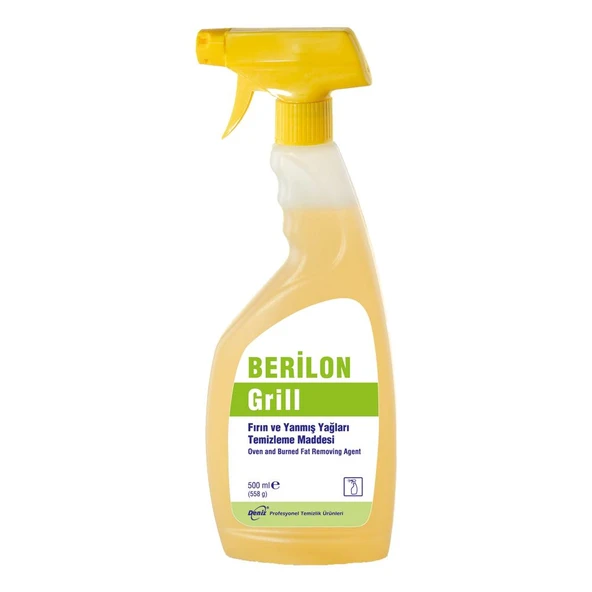Deniz Berilon Fırın ve Izgara Yanmış Yağ Temizleyici / Yağ Sökücü - 500 Ml. - Sprey ürün görseli 1