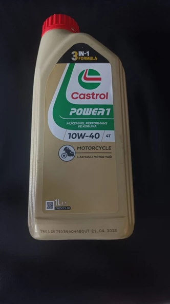 Power 1 4t 10w-40 1 Litre ( 2025 Üretim ) ürün görseli 1