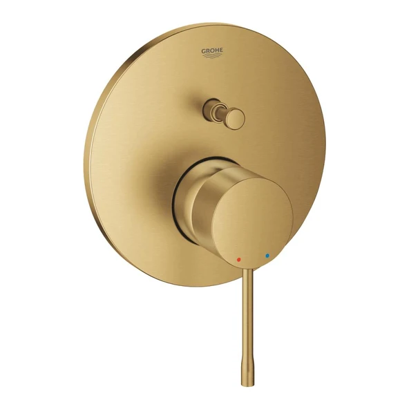 Grohe Essence New Ankastre Banyo/Duş Bataryası (Sıva Üstü Grubu), Fırçalı Altın, 24167GN1 ürün görseli 1
