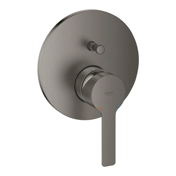 Grohe Lineare Ankastre Banyo/Duş Bataryası (Sıva Üstü Grubu), 2 Yollu, Fırçalı Sert Grafit, 24064AL1 ürün görseli 1