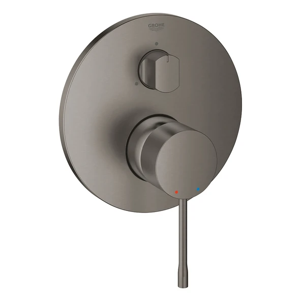 Grohe Essence Ankastre Banyo/Duş Bataryası (Sıva Üstü Grubu), 3 Yollu, Fırçalı Sert Grafit, 24092AL1 ürün görseli 1