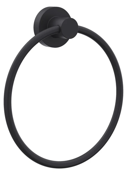 Line Bathroom MASTER HAVLULUK 128628 MAT SİYAH YUVARLAK 175 MM ürün görseli 1