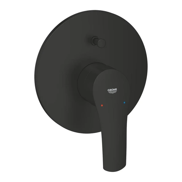 Grohe Eurosmart Ankastre Banyo/Duş Bataryası (Sıva Üstü Grubu), Mat Siyah, 194502433 ürün görseli 1