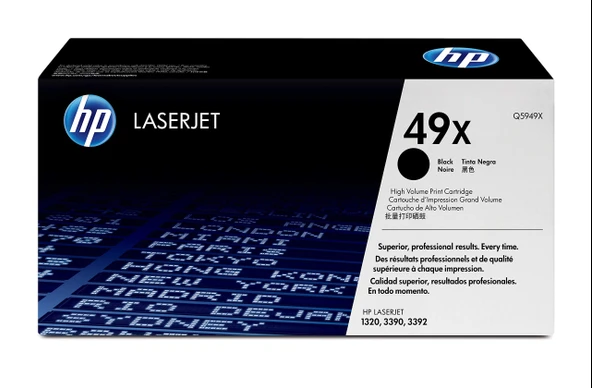 HP 49X-Q5949X Orjinal Toner Yüksek Kapasiteli ürün görseli 1