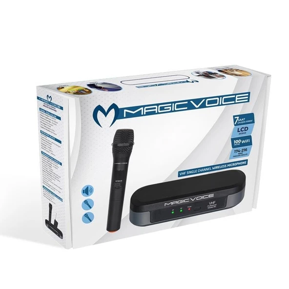 Magicvoice MV-3811 VHF El Tipi Telsiz Mikrofon ürün görseli 1