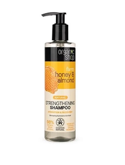 Organic Shop Bal & Badem Güçlendirici Şampuan 280 ML ürün görseli 1