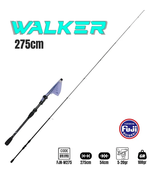 FUJİN WALKER 275CM 5-20GR TELESKOPİK SPİN KAMIŞI ürün görseli 1