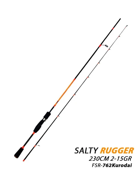 FUJIN SALTY RUGGER FSR-762/ KURODAİ 230CM 2-15GR LRF KAMIŞI ürün görseli 1
