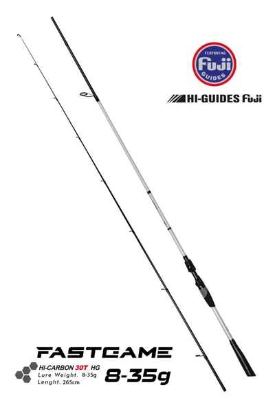 FUJİN FASTGAME 265CM 8-35 GR SPİN KAMIŞI ürün görseli 1