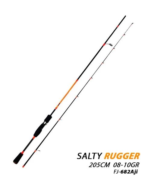 FUJIN SALTY RUGGER FJ-682/ AJİ 205CM 0,8-10GR LRF KAMIŞI ürün görseli 1