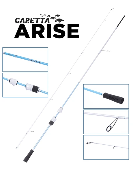 CARETTA ARISE LIGHT SPIN KAMIŞI 232CM 1-18GR ürün görseli 1