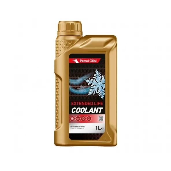 PETROL OFİSİ ANTİFRİZ EXTENDET LİFE COOLANT ORGANİK 1 Lt ürün görseli 1