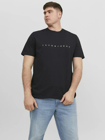 Jack Jones Star Büyük Beden Erkek Tişört 12243625 ürün görseli 1