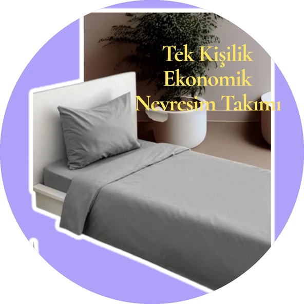 TEK KİŞİLİK EKONOMİK NEVRESIM TAKIMI ürün görseli 1